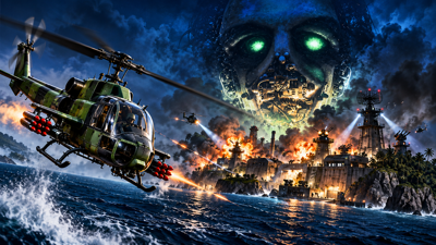Raid on Bungeling Bay - Fanart - Background (World) - 1920x1080