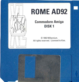 Rome AD 92: The Pathway to Power! - Disc (Europe) - 706x735