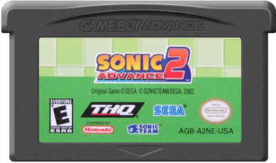 Sonic Advance 2 - Cart - Front (North America) - 594x351