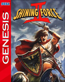 Shining Force II: War of the Gods - Fanart - Box - Front (World) - 798x1016