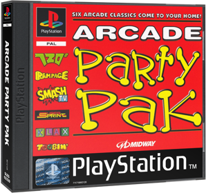 Arcade Party Pak - Box - 3D (Europe) - 1417x1333
