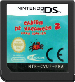 Cahier de Vacances pour Adultes 2 - Cart - Front (France) - 517x564