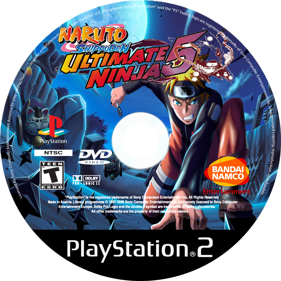 Naruto Shippuden: Ultimate Ninja 5 - Disc (North America) - 1500x1500