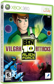 Ben 10: Alien Force: Vilgax Attacks - Box - 3D (North America) - 567x878