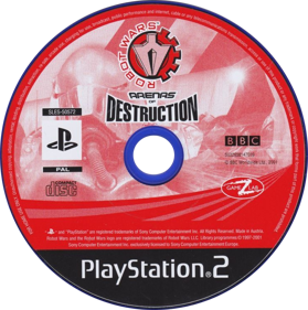 Robot Wars: Arenas of Destruction - Disc (Europe) - 742x746