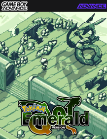Pokémon Emerald Version - Fanart - Box - Front (North America) - 500x646