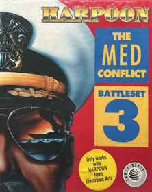 Harpoon Battleset 3: The Mediterranean Conflict - Box - Front (Europe) - 1052x1327