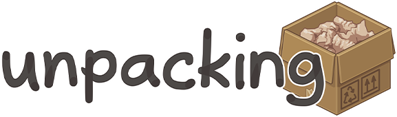 Unpacking - Clear Logo (World) - 577x170