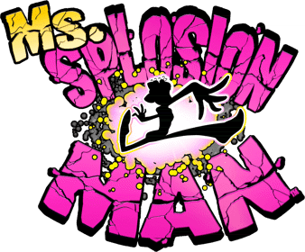 Ms. Splosion Man - Clear Logo (World) - 897x744
