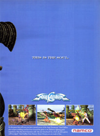 SoulCalibur - Advertisement Flyer - Front (United States) - 1612x2200