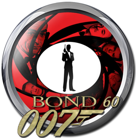 James Bond 007 60th Anniversary - Fanart - Cart - Front (World) - 887x900