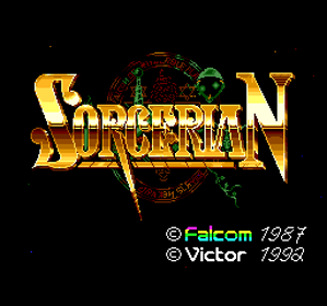 Sorcerian - Screenshot - Game Title (Japan) - 256x240