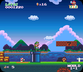 Illustration of PASTA LA VISTA SUPER MARIO BROS.