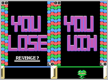 Qbiqs - Screenshot - Game Over (World) - 256x192