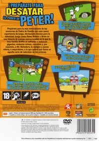 Family Guy Video Game! - Box - Back (Spain) - 1508x2147