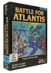 Battle for Atlantis - Box - 3D (World) - 700x1013