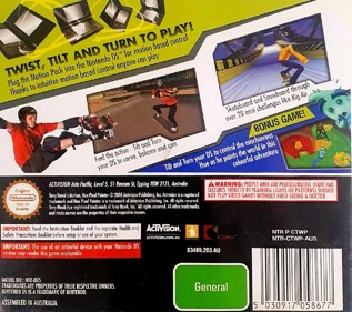 Tony Hawk's Motion - Box - Back (Australia) - 1282x1136