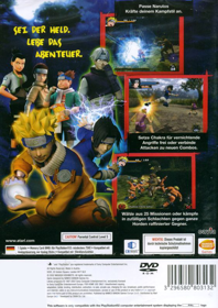 Naruto: Uzumaki Chronicles - Box - Back (Germany) - 1528x2161