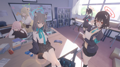 Blue Archive - Fanart - Background (World) - 4000x2250