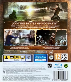 Harry Potter and the Deathly Hallows: Part 2 - Box - Back (Europe) - 1216x1411