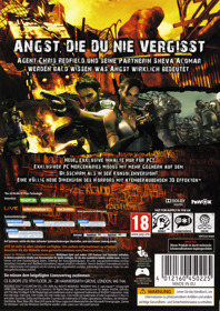 Resident Evil 5 - Box - Back (Germany) - 849x1200