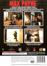 Max Payne - Box - Back (Spain) - 1527x2156