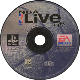 NBA Live 96 - Disc (North America) - 1500x1500