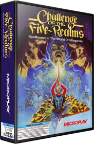 Challenge of the Five Realms: Spellbound in the World of Nhagardia - Box - 3D (World) - 582x889