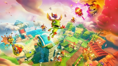 Yooka-Laylee and the Impossible Lair - Fanart - Background (World) - 3840x2160