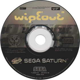 WipEout - Disc (Europe) - 1000x1000
