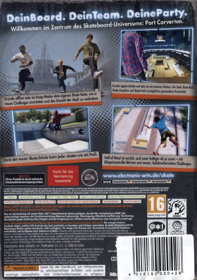 Skate 3 - Box - Back (Germany) - 905x1286