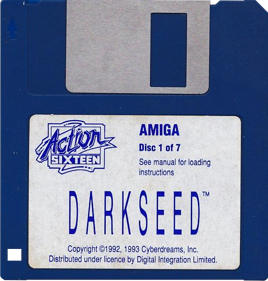 Dark Seed - Disc (United Kingdom) - 527x552