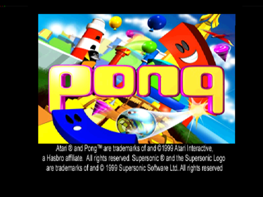 Pong: The Next Level - Screenshot - Game Title (World) - 640x480