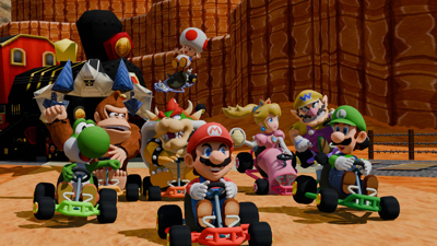 Mario Kart 64 Amped Up - Fanart - Background (World) - 1920x1080
