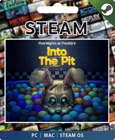 Five Nights at Freddy's: Into the Pit - Fanart - Disc (World) - 1268x1540