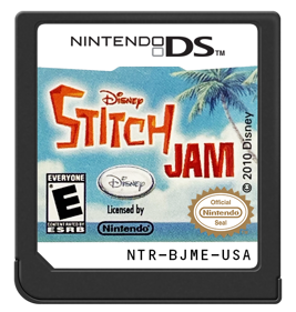 Disney: Stitch Jam - Cart - Front (North America) - 571x600