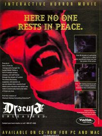 Dracula Unleashed - Advertisement Flyer - Front (North America) - 603x800