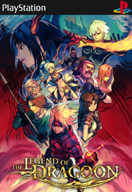 The Legend of Dragoon - Fanart - Box - Front (North America) - 490x710