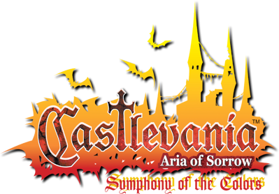 Castlevania: Aria of Sorrow: Symphony of the Colors - Clear Logo (World) - 1051x733