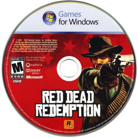 Red Dead Redemption - Fanart - Disc (North America) - 788x788