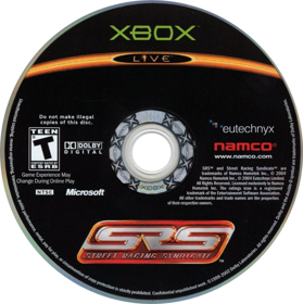 SRS: Street Racing Syndicate - Disc (North America) - 757x761