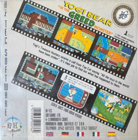 Yogi Bear & Friends in the Greed Monster: A Treasure Hunt - Box - Back (Europe) - 1046x1063