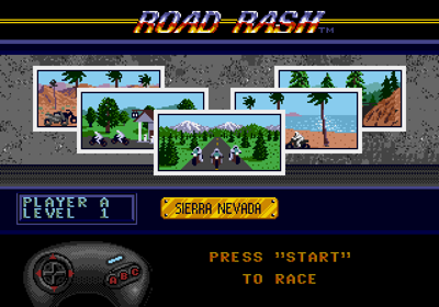 Road Rash - Screenshot - Game Select (World) - 640x448