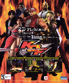 The King of Fighters: Maximum Impact - Advertisement Flyer - Front (United States) - 1904x2290