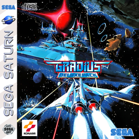 Gradius: Deluxe Pack - Fanart - Box - Front (North America) - 709x709