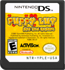 Puppy Luv: Spa and Resort - Cart - Front (North America) - 517x564