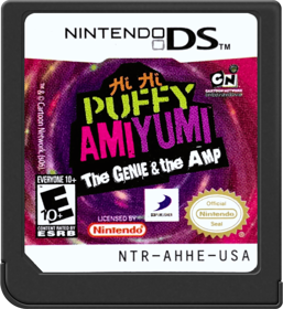 Hi Hi Puffy AmiYumi: The Genie & the Amp - Cart - Front (North America) - 517x564