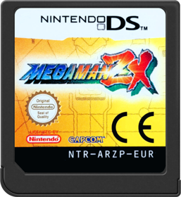 Mega Man ZX - Cart - Front (Europe) - 517x564
