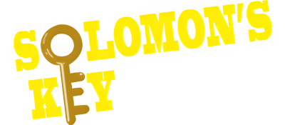 Solomon's Key - Clear Logo (World) - 1400x613