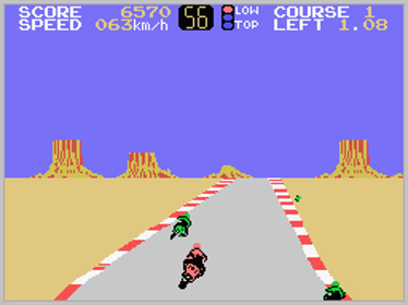 Hang-On II - Screenshot - Gameplay (World) - 256x192